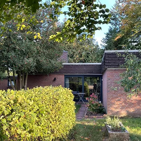 펜션 Stilvoller Bauhaus Mit Sauna In Lueneburger Heide Fuer 8 Gaeste 레템